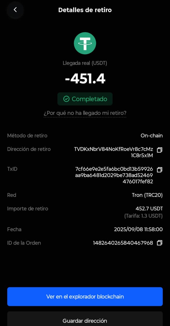 Retiro 09 / 2025